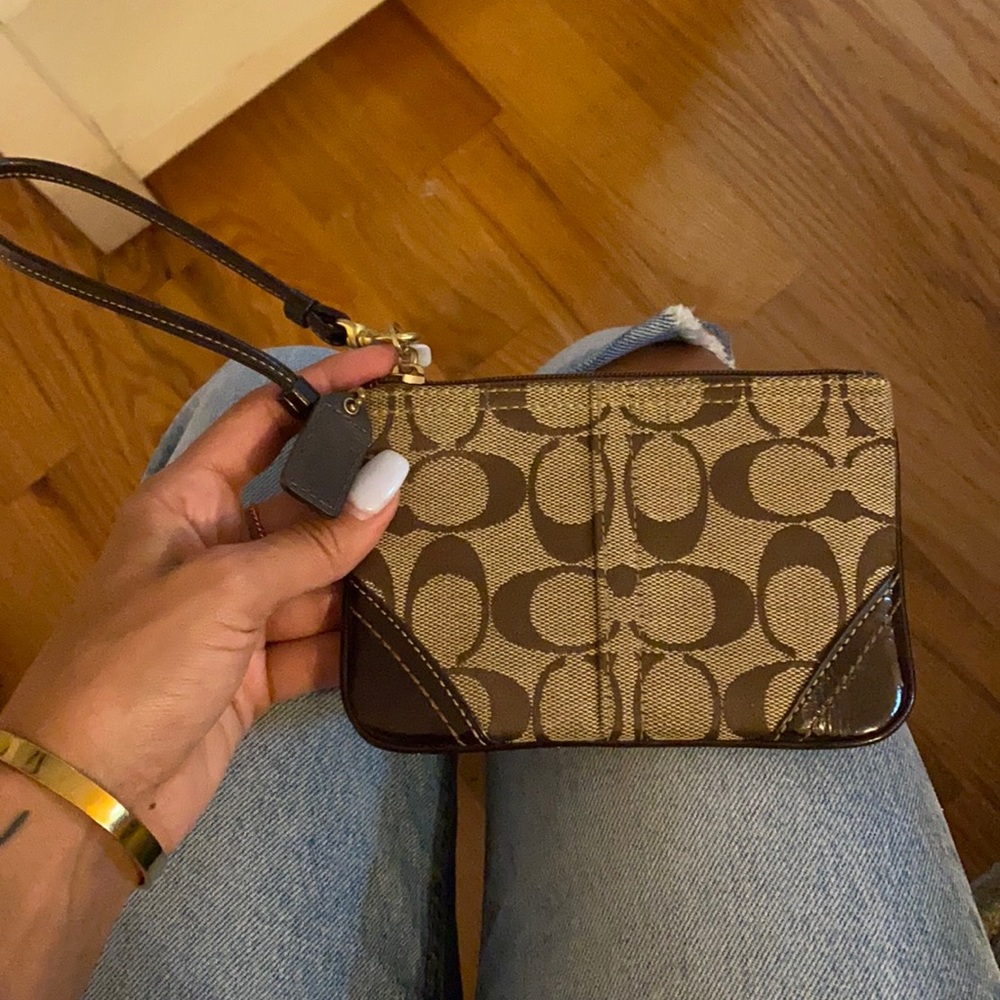 Coach wristlet